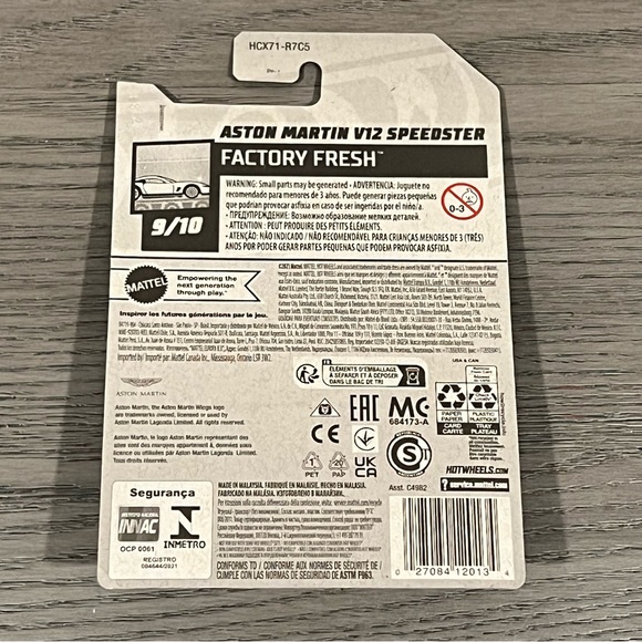 Hot Wheels - Aston Martin V12 Speedster - (Factory Fresh) - Picture 2 of 3